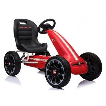 Fiat Abarth pedal-drevet Gokart til børn Rød