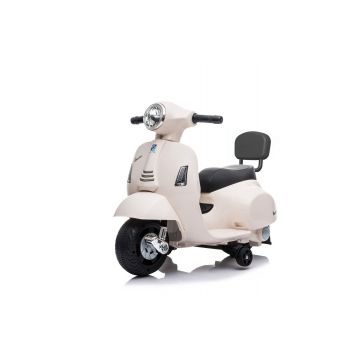 Vespa GTS EL scooter til børn 6V Hvid