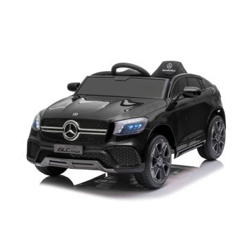 Mercedes børnebil GLC Coupé med fjernbetjening 12V Sort